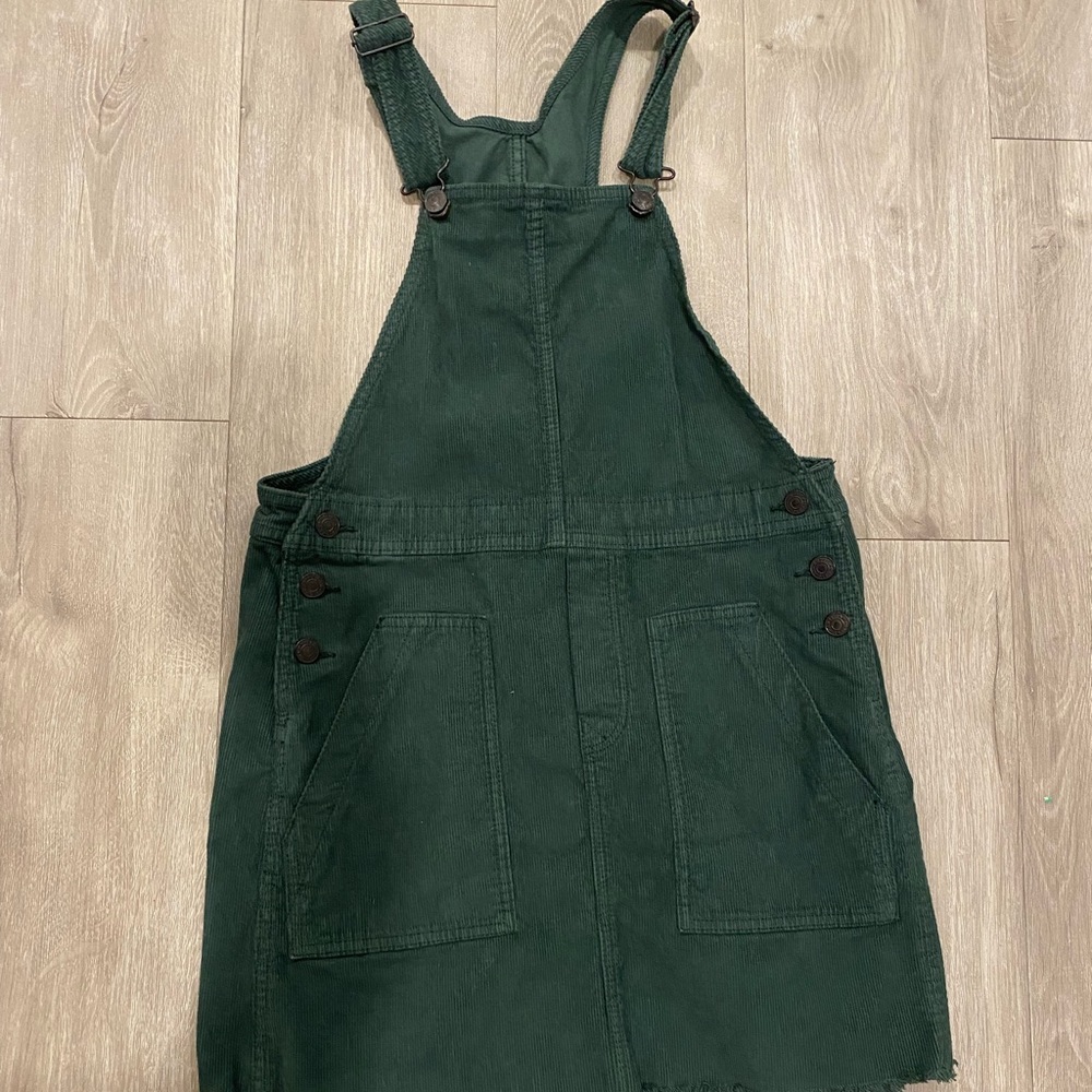 American Eagle Green Corduroy  Jumper Size Small